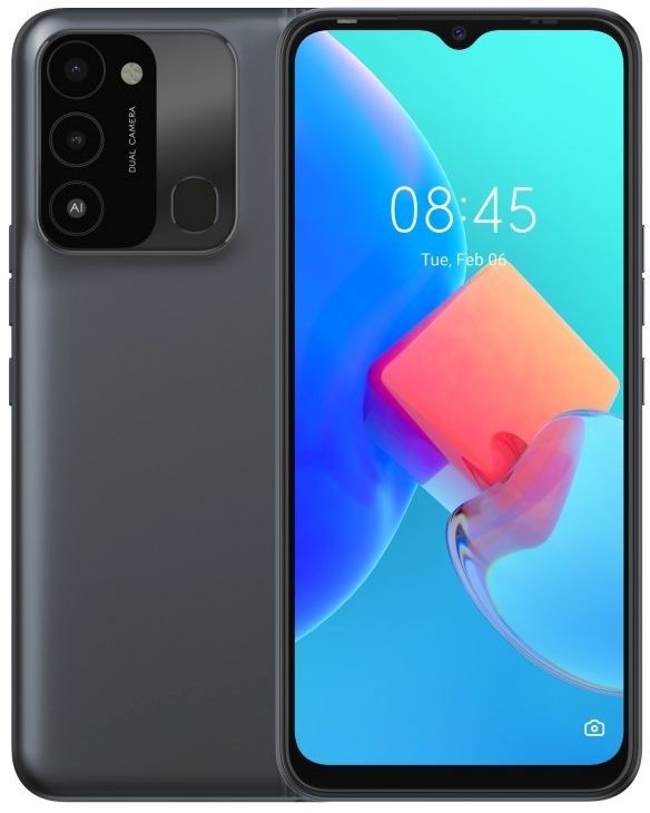 фото Смартфон tecno spark 8c 4/64gb, черный