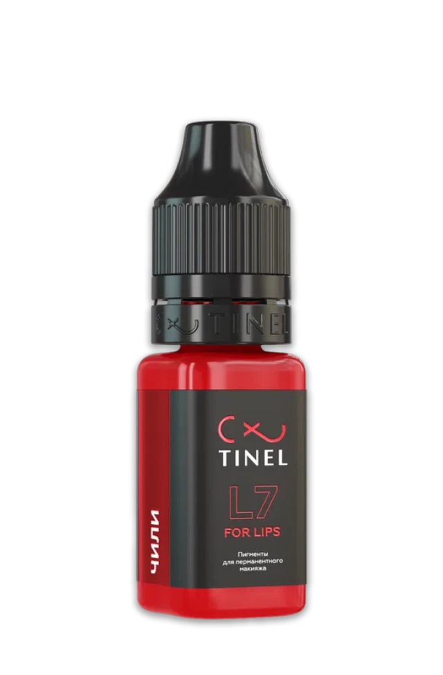 

Пигмент Tinel L7 Чили для татуажа губ, 5мл, Tinel для губ