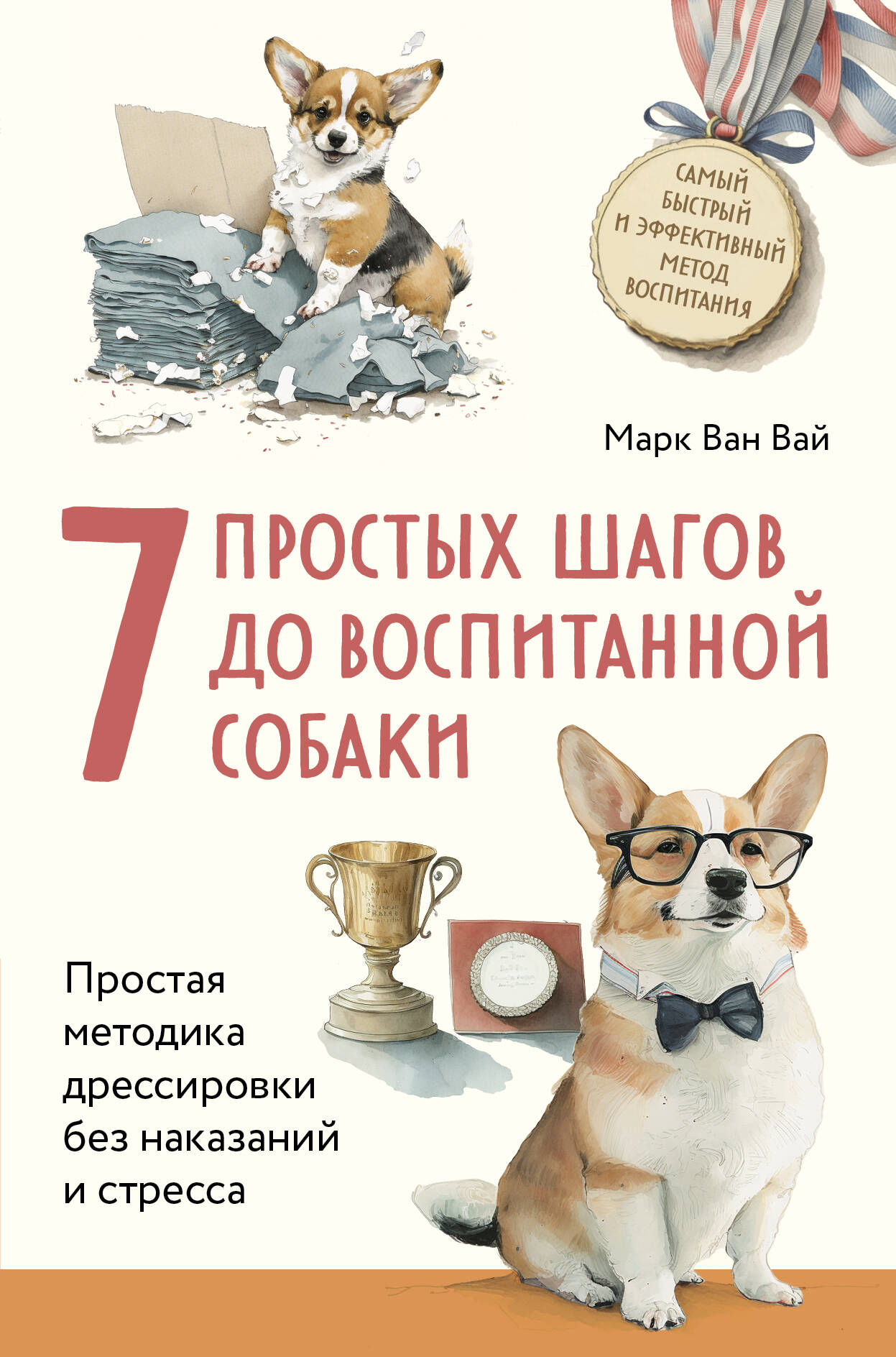 7 простых шагов до воспитанной собаки. Простая методика дрессировки без наказания 600012004424