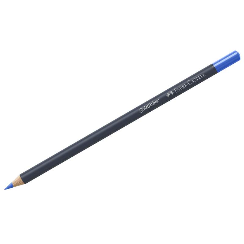 

Карандаш художественный Faber-Castell "Goldfaber", 120 ультрамарин (арт. 341160) - 12 шт., Синий