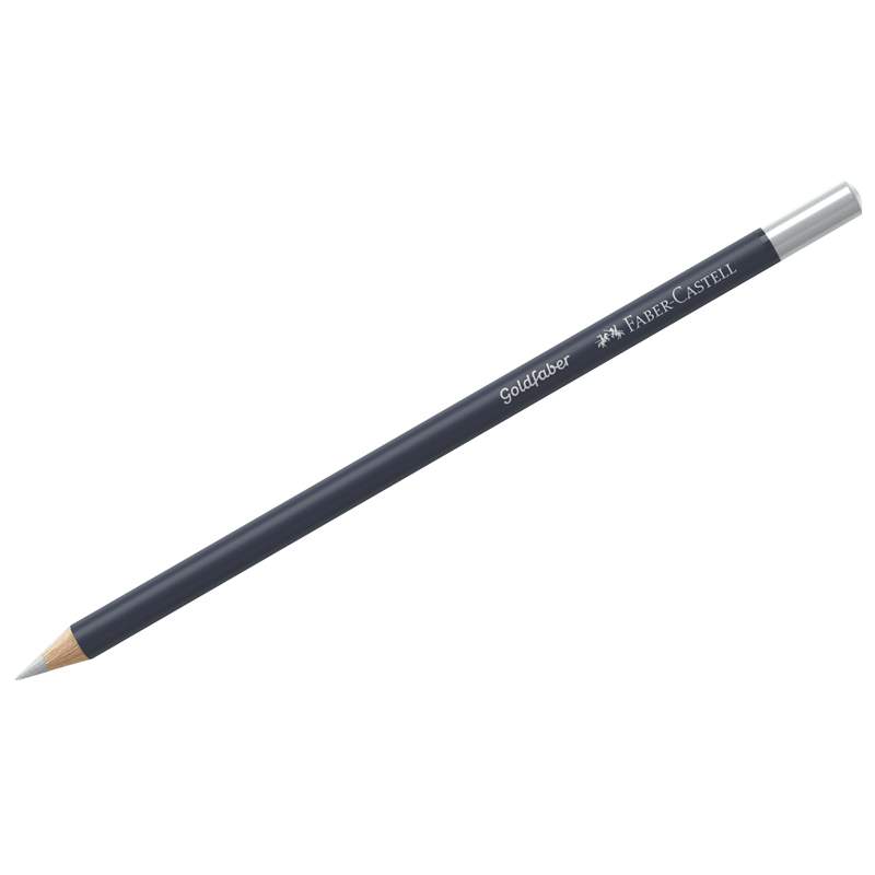 

Карандаш художественный Faber-Castell "Goldfaber", 251 серебристый (арт. 341192) - 12 шт.