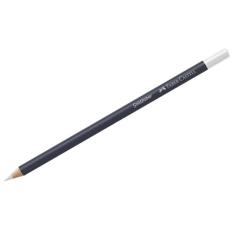 

Карандаш художественный Faber-Castell "Goldfaber", цвет 101 белый (арт. 341151) - 12 шт.