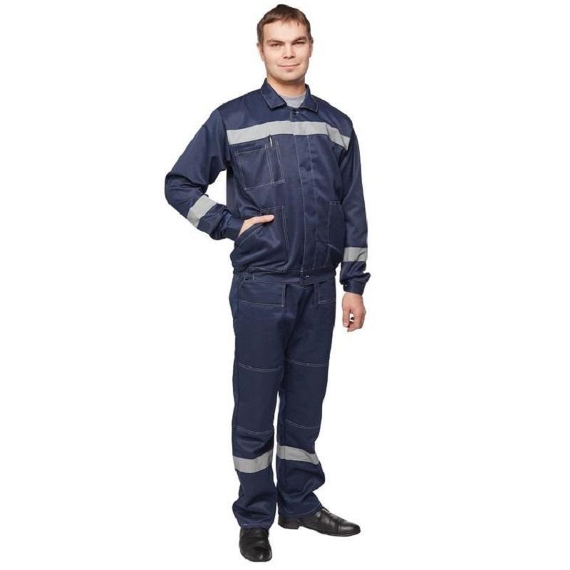 

Костюм рабочий NoBrand 816245-K синий 56-58, 182-188