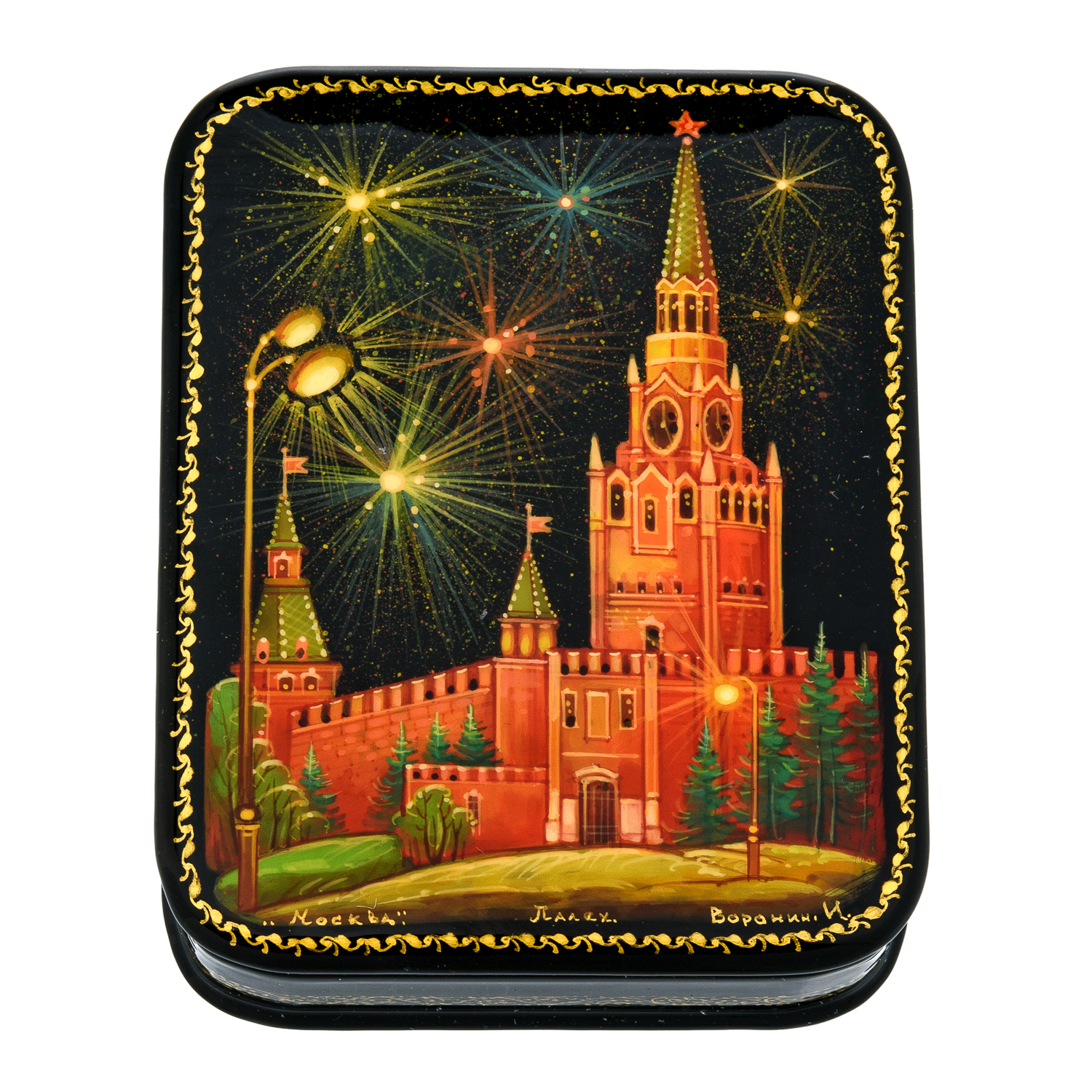 

Шкатулка с художественной росписью «Москва»