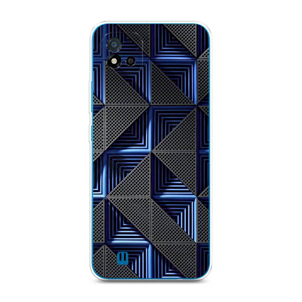 

Чехол на Oppo Realme C11 (2021) "IBM", Серый;синий, 257550-3