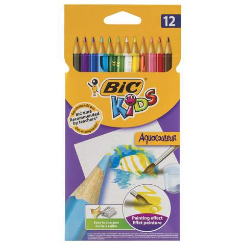 

Набор цветных карандашей BIC, 12 цв., арт. 180345 - (3 набора)