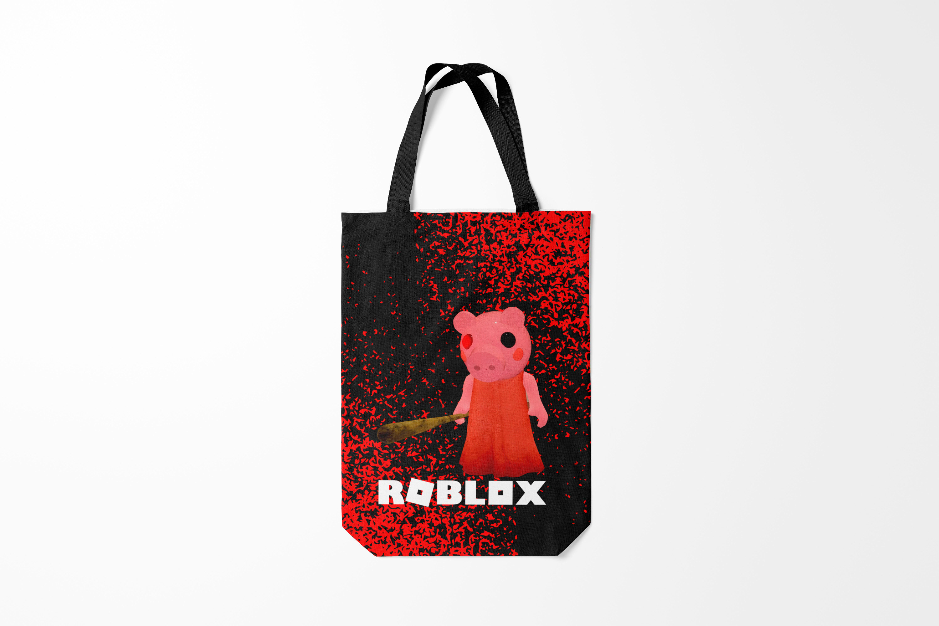 

Сумка шoппер унисекс Burnettie Roblox piggy/Свинка Пигги.,, Roblox piggy/Свинка Пигги.