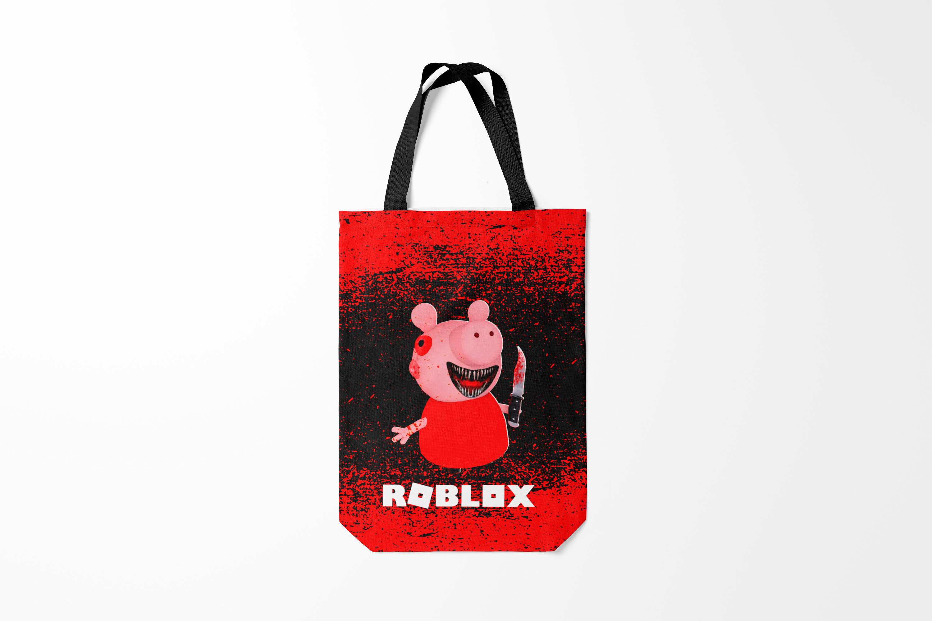 

Сумка шoппер унисекс Burnettie Roblox piggy/Свинка Пигги.,, Roblox piggy/Свинка Пигги.