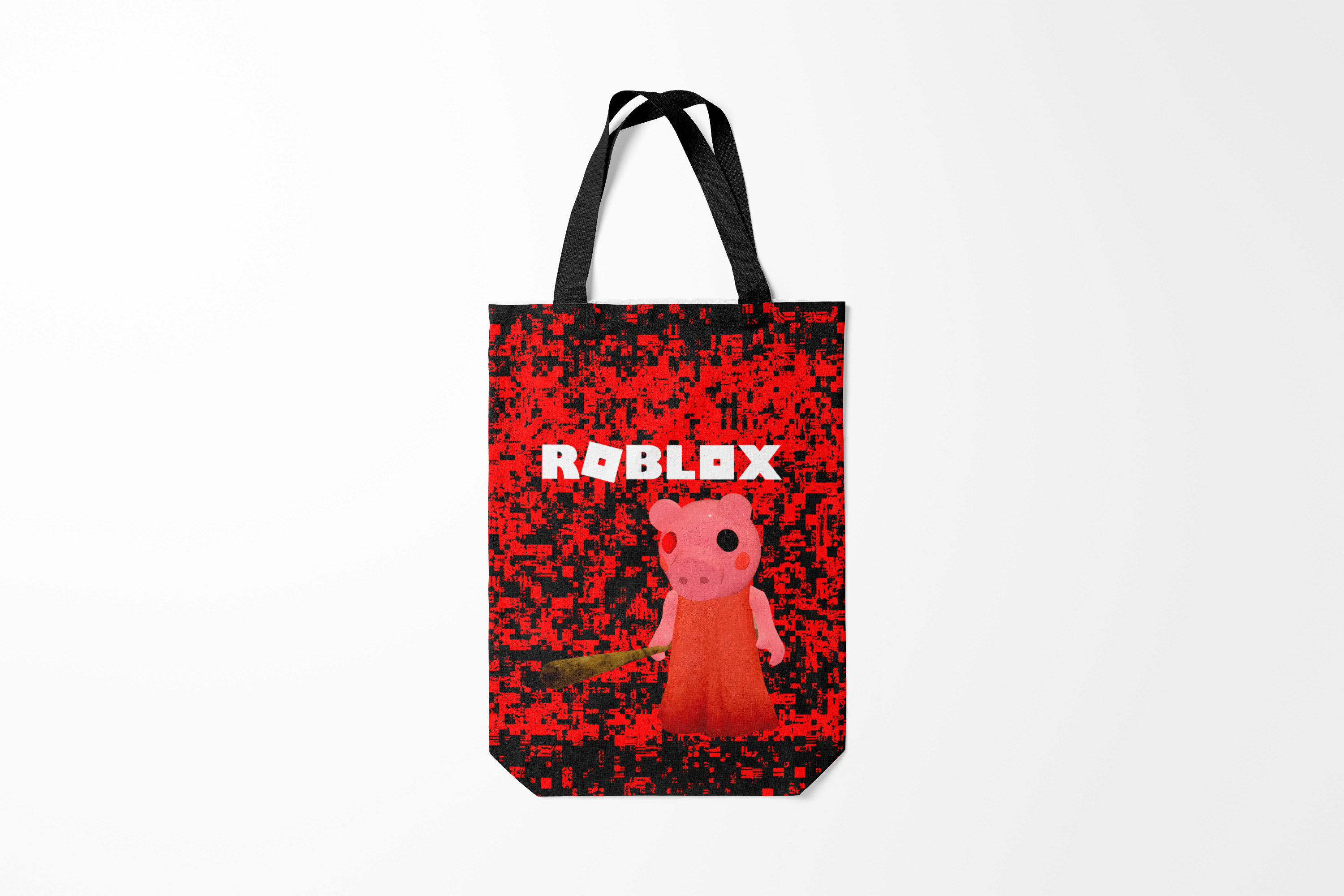 

Сумка шoппер унисекс Burnettie Roblox piggy/Свинка Пигги.,, Roblox piggy/Свинка Пигги.