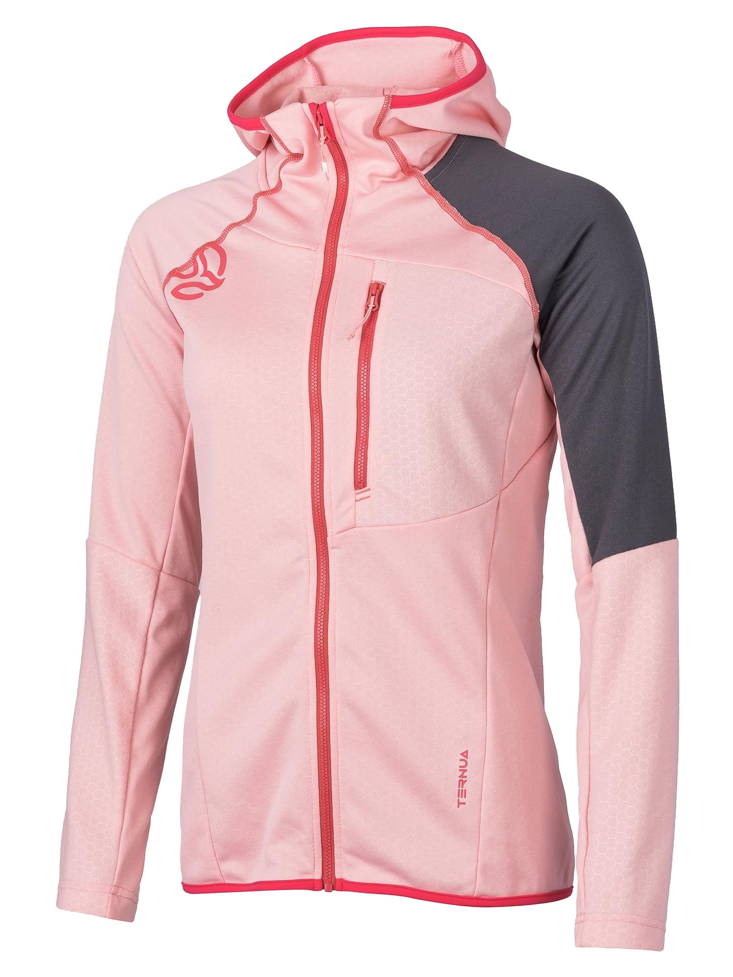 Куртка женская Ternua Berlana 2.0 Hood Jkt W розовая XL
