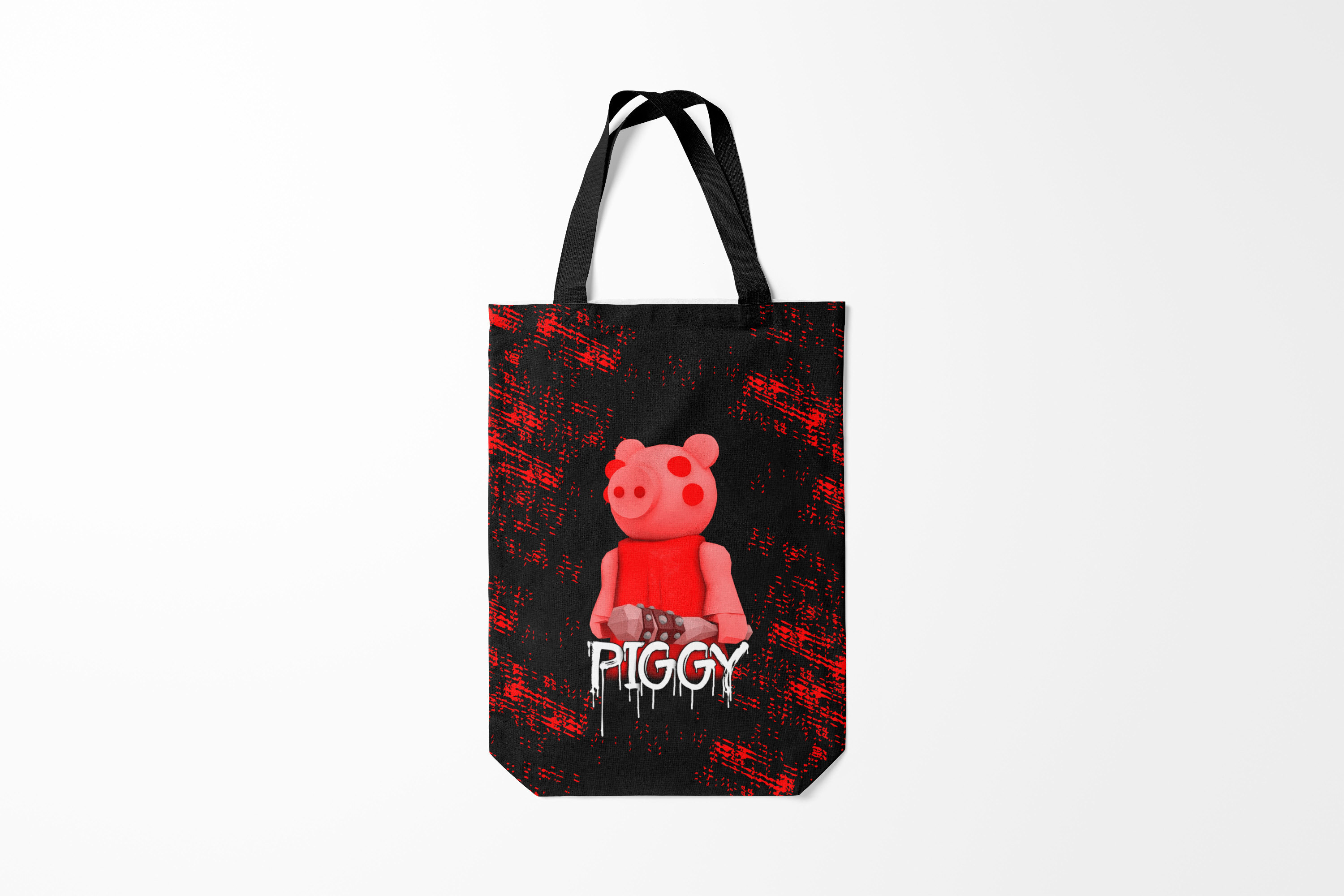 

Сумка шoппер унисекс Burnettie Roblox PIGGY СВИНКА ПИГГИ,, Roblox PIGGY СВИНКА ПИГГИ