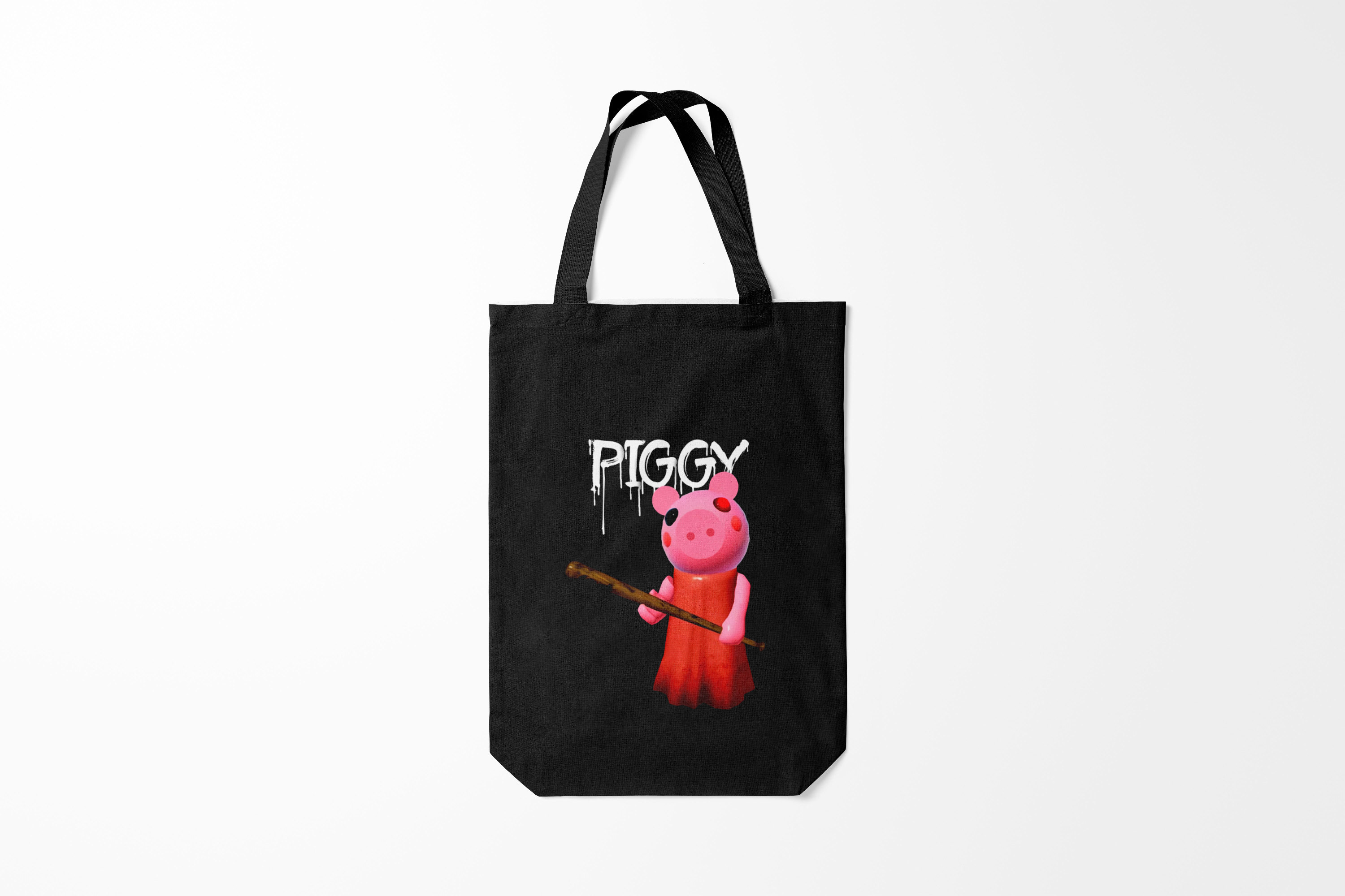 

Сумка шoппер унисекс Burnettie Roblox PIGGY СВИНКА ПИГГИ,, Roblox PIGGY СВИНКА ПИГГИ