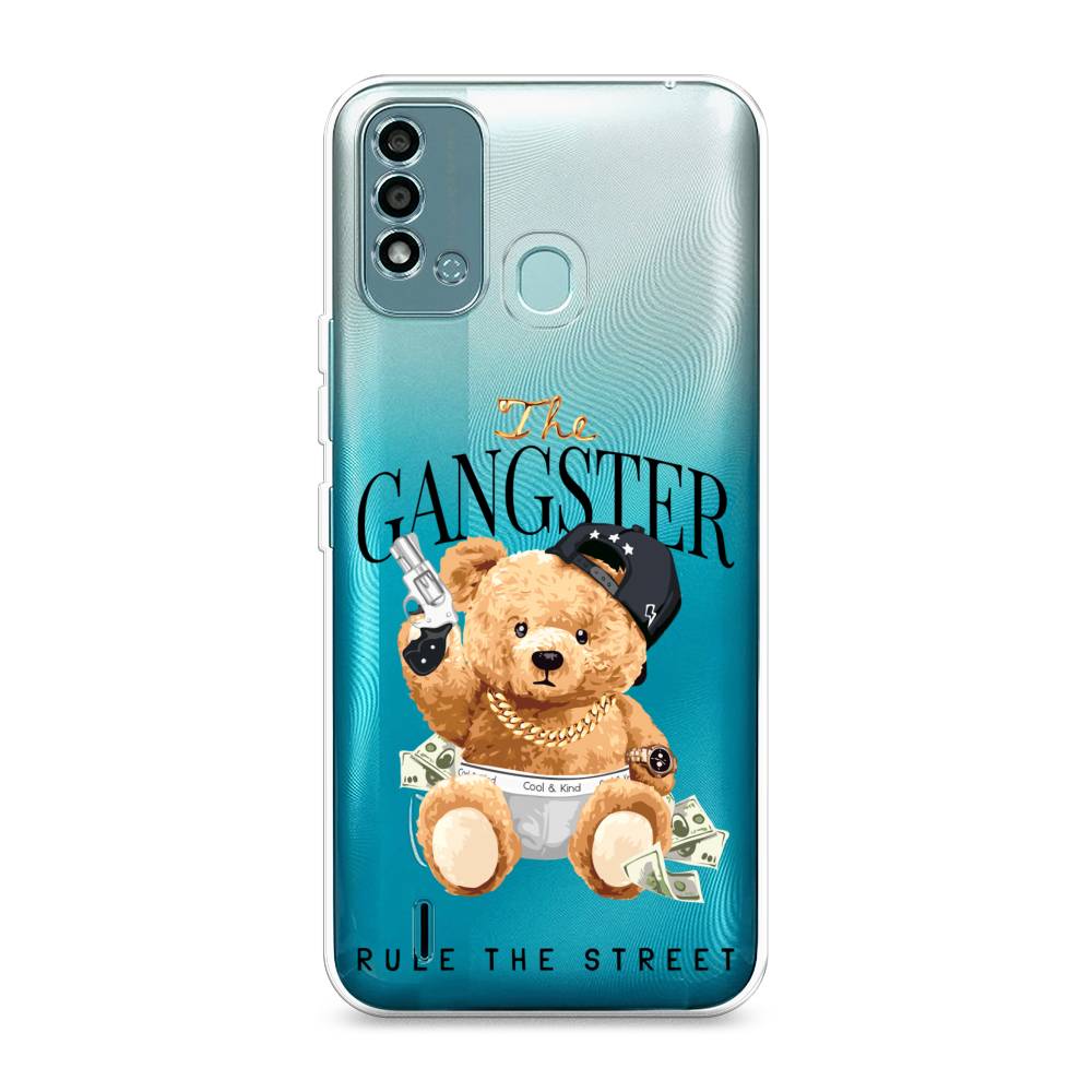 

Чехол на Itel Vision 2S "The Gangster", Бежевый;серый;черный, 3200650-6