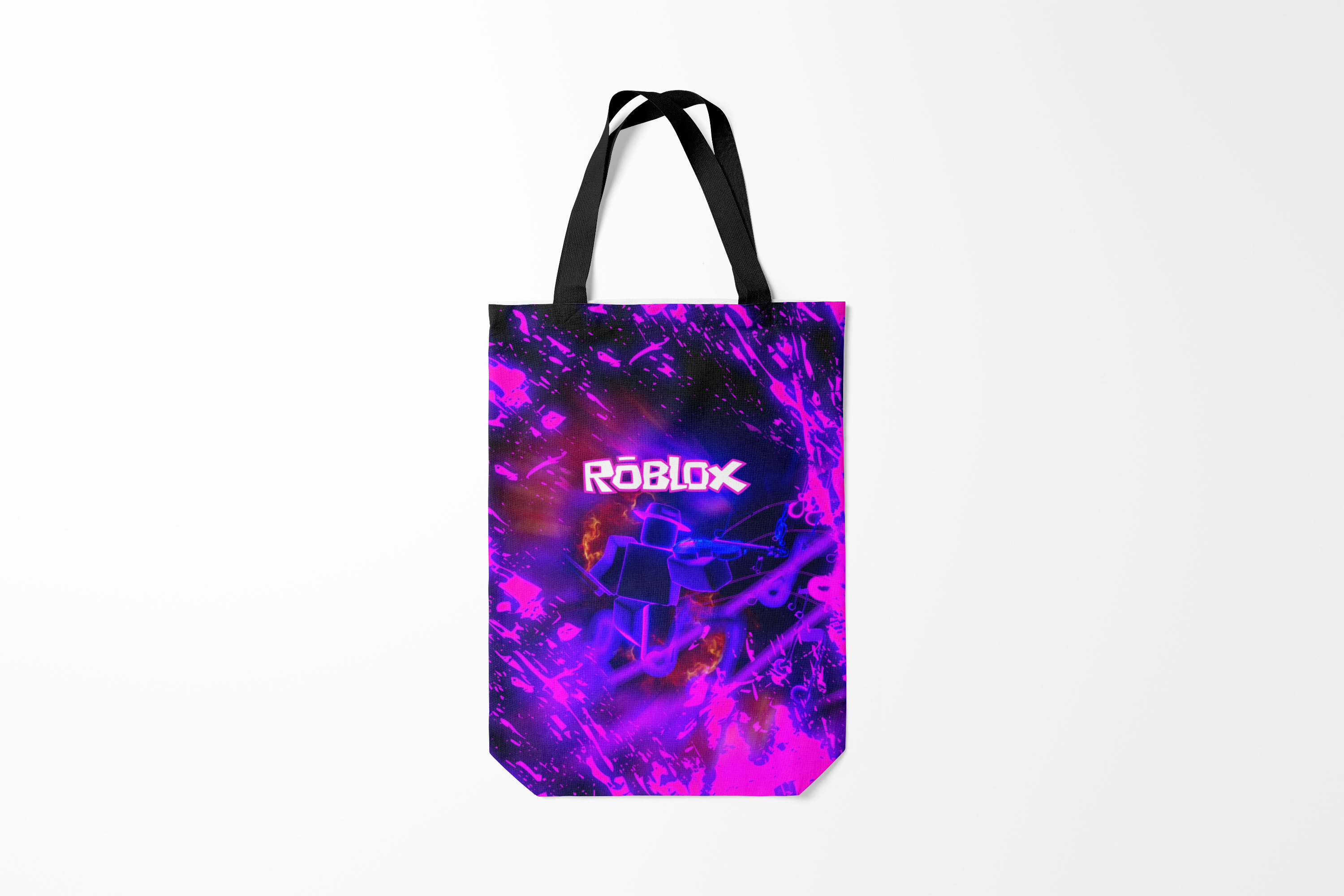 

Сумка шoппер унисекс Burnettie Roblox MUSIC РОБЛОКС Z,, Roblox MUSIC РОБЛОКС Z