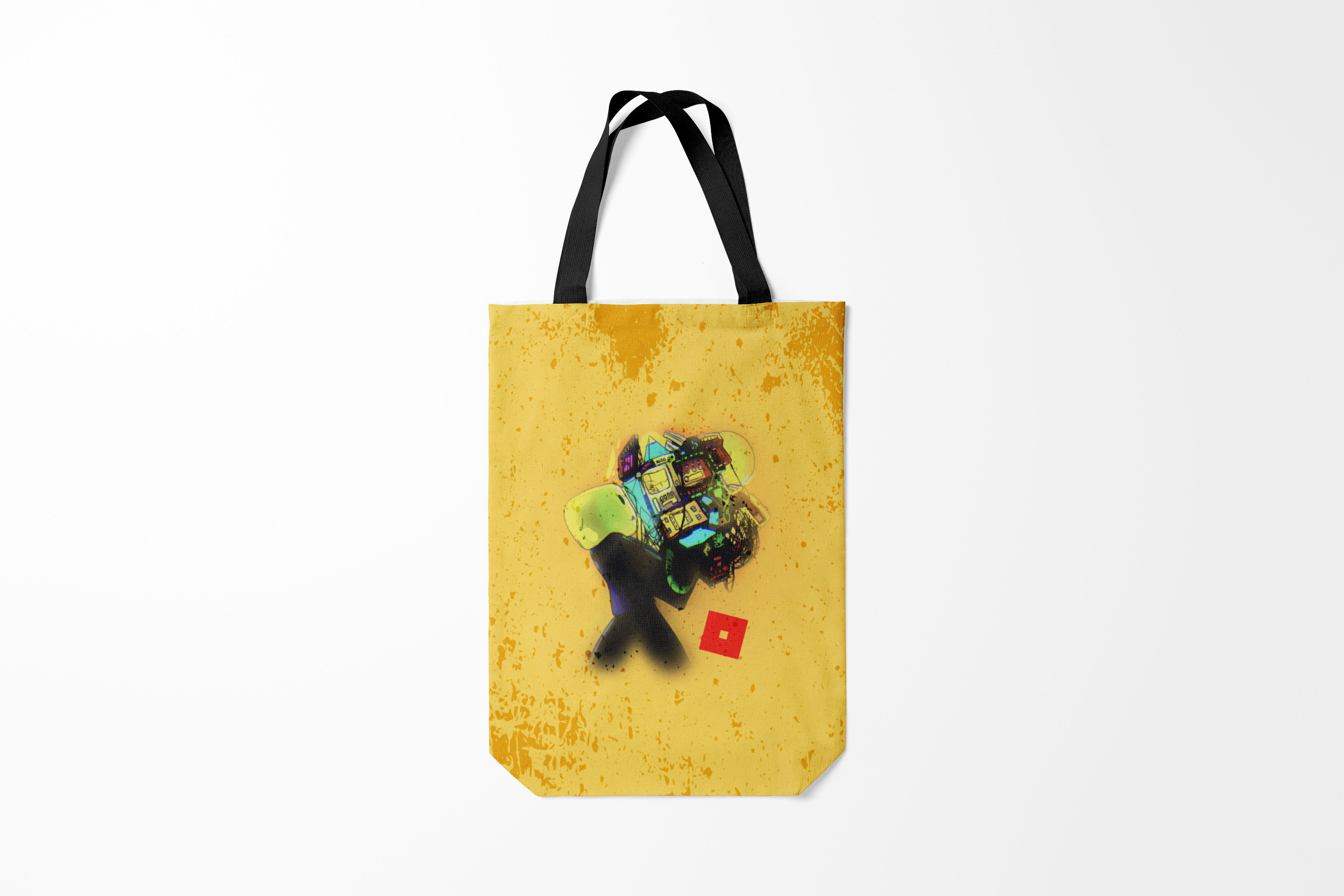 

Сумка шoппер унисекс Burnettie Roblox Grunge ART,, Roblox Grunge ART