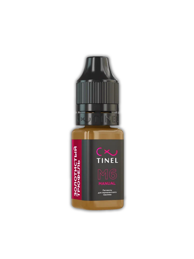 

Пигмент Tinel M6 Золотистый трюфель для смешанных техник, 10мл, Tinel для бровей