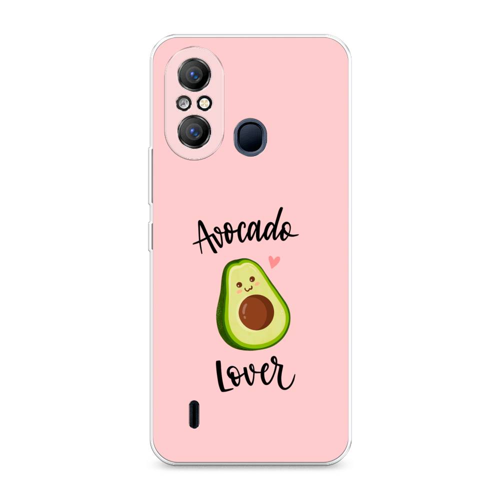 

Чехол на Itel A49 "Avocado lover", Розовый;зеленый, 3200750-6