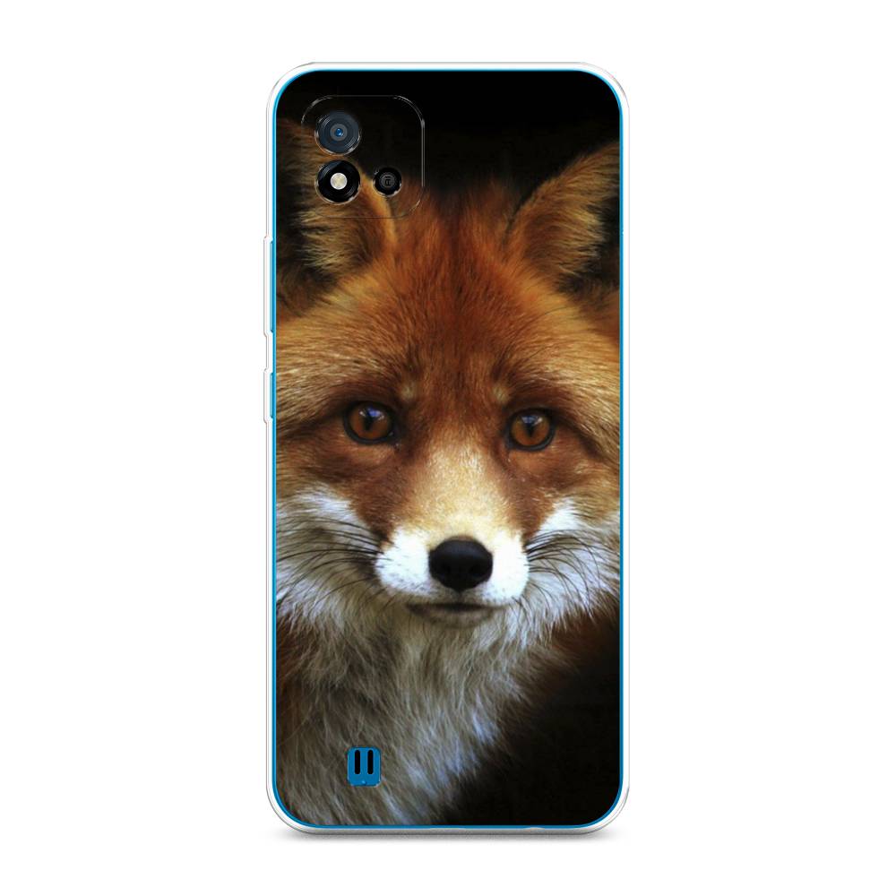 

Чехол на Oppo Realme C11 (2021) "Лиса 2", Оранжевый;черный;серый, 257550-1