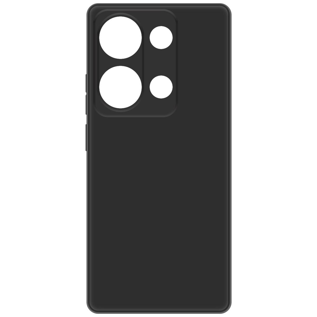 Чехол-накладка Krutoff Silicone Case для Xiaomi Redmi Note 13 Pro 4G-Poco M6 Pro черный