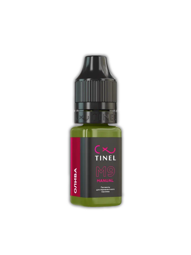 

Пигмент Tinel M9 Олива для смешанных техник, 10мл, Tinel для бровей