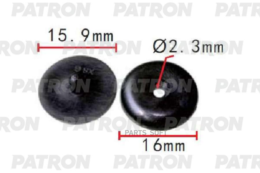 

Клипса пластмассовая Audi,Seat,Skoda,Volkswagen применяемость: 0 PATRON P37-1644