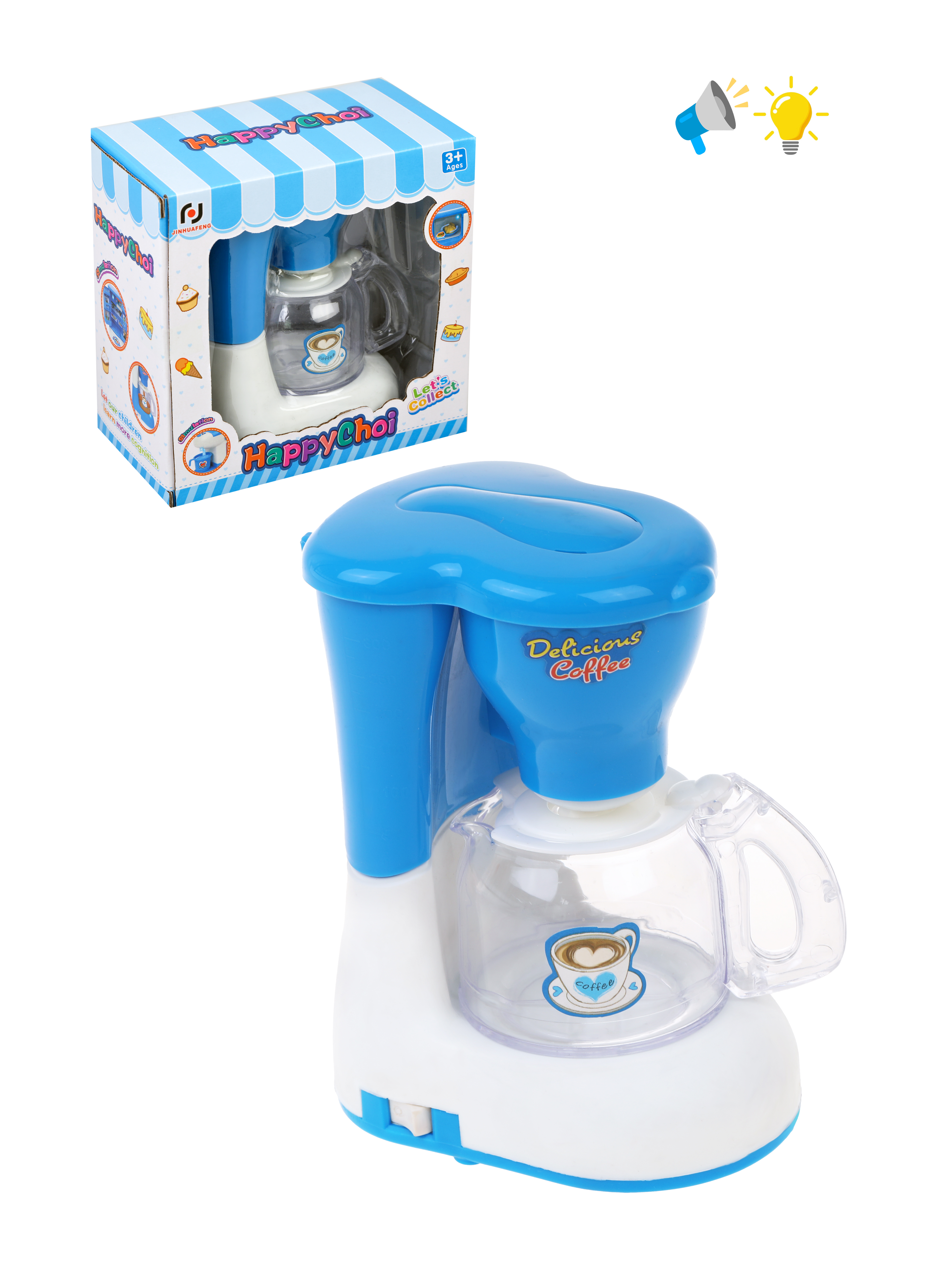 

Кофеварка игрушечная Shantou Gepai Mini Household 3521-27, Mini household