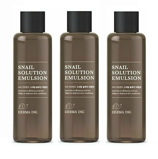 Эмульсия Jungnani с муцином улитки Derma Ing Snail Solution Emulsion 150 мл 3 шт