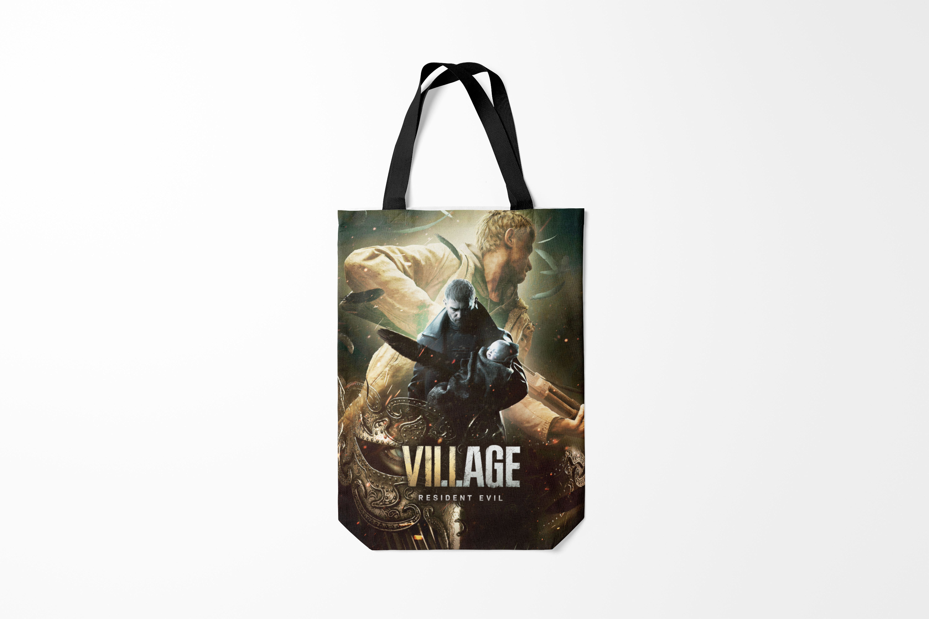 

Сумка шoппер унисекс Burnettie Resident evil Village,, Resident evil Village