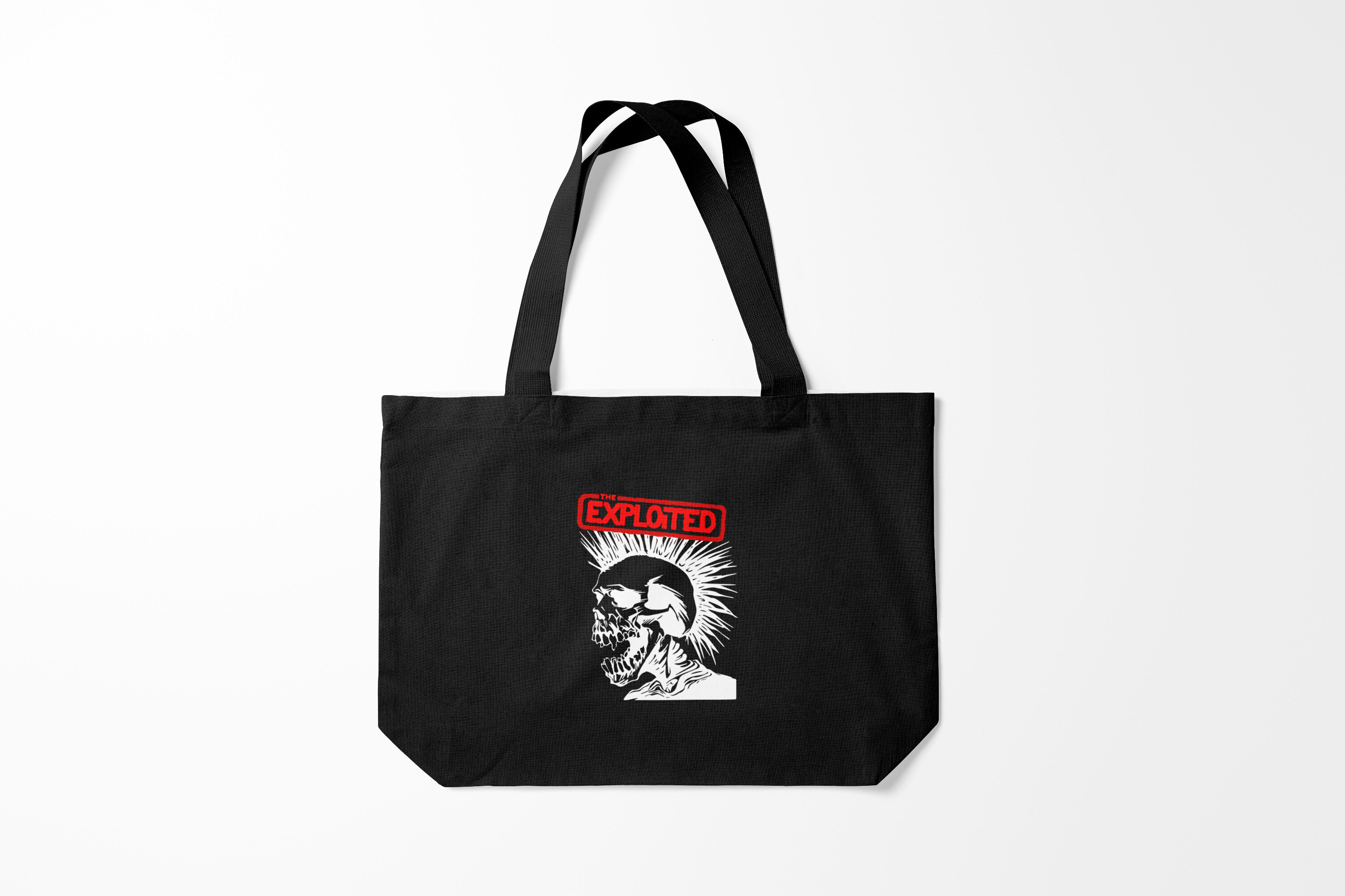 

Сумка шoппер унисекс Burnettie Разный The Exploited, черный, Разный The Exploited