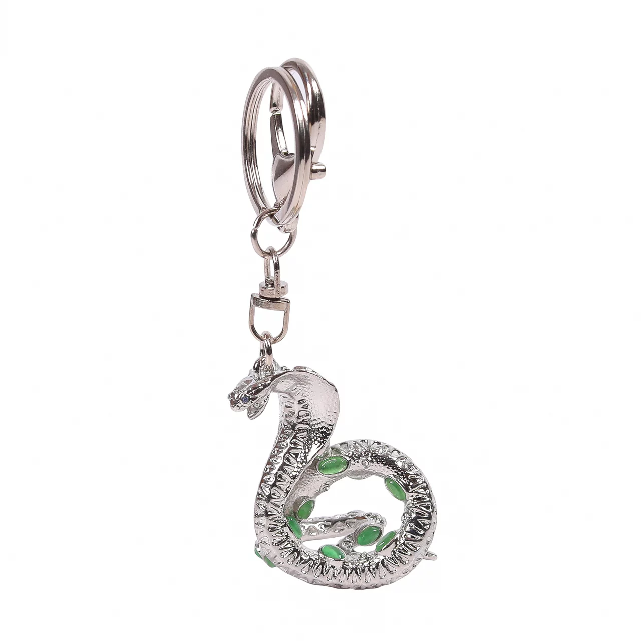 

Брелок женский Bernes Змея Эдем Silver серебристый, Змея Эдем Silver