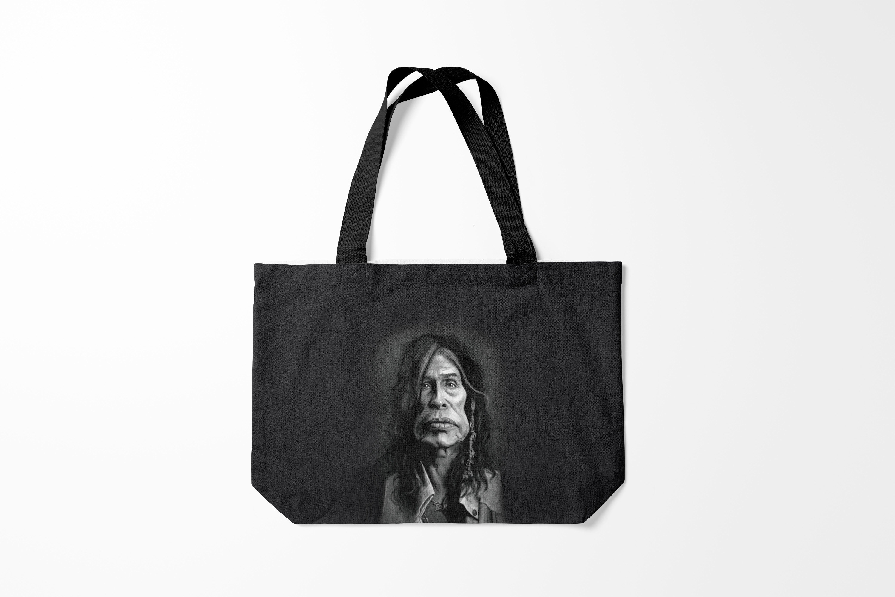 

Сумка шoппер унисекс Burnettie Разный Steven Tyler AEROSMITH Z, серый, Разный Steven Tyler AEROSMITH Z