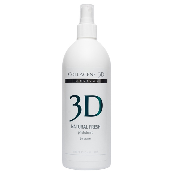 Тоник для лица Medical Collagene 3D Natural Fresh 500 мл фитотоник natural fresh 250 мл