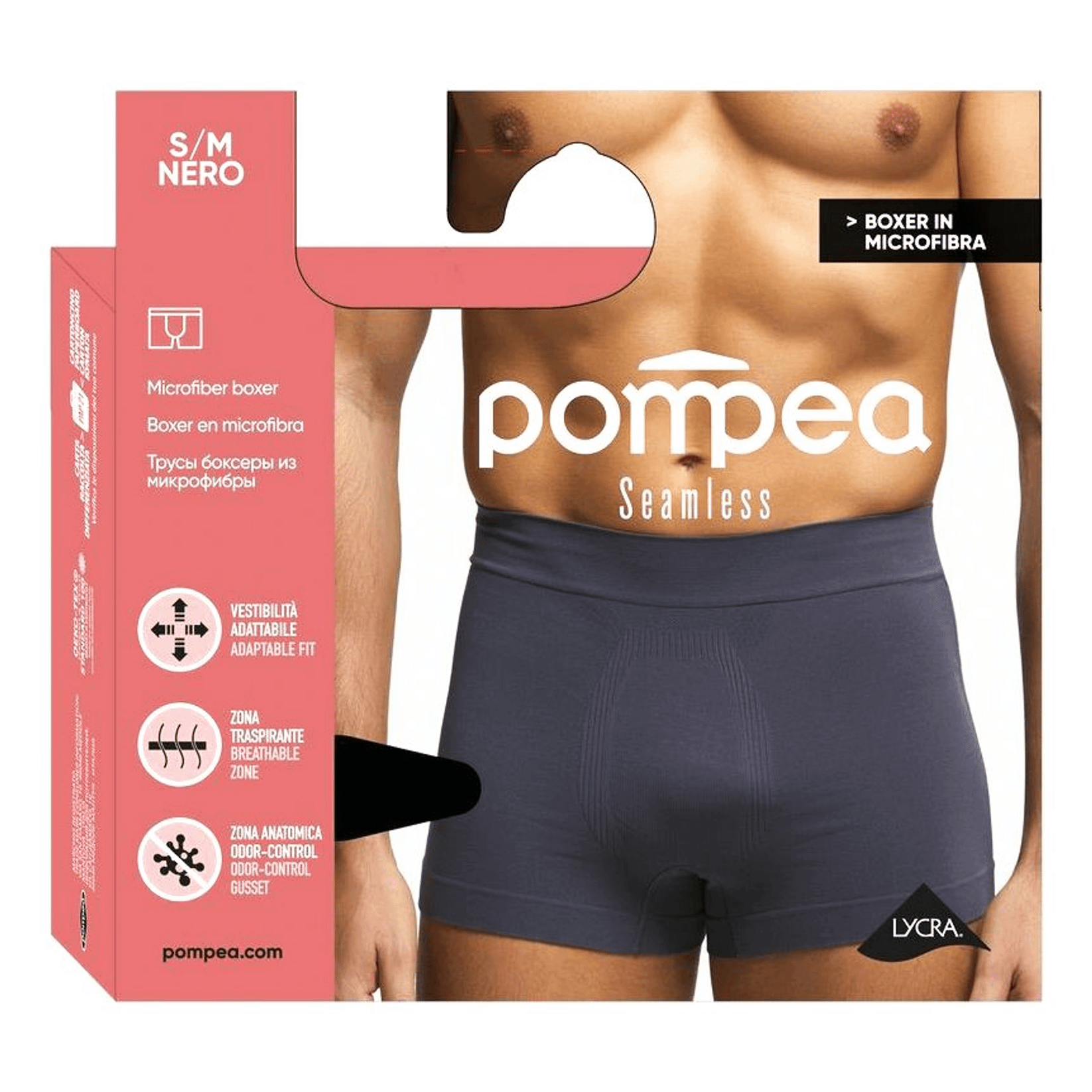 Трусы мужские Pompea серые S-M 240₽