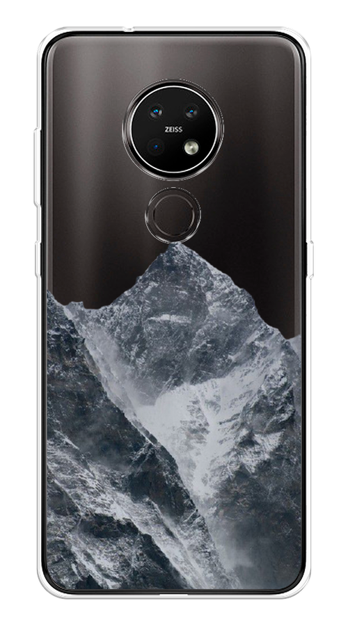 

Чехол на Nokia 7.2 "Горы арт 4", Серый;бежевый, 123150-2