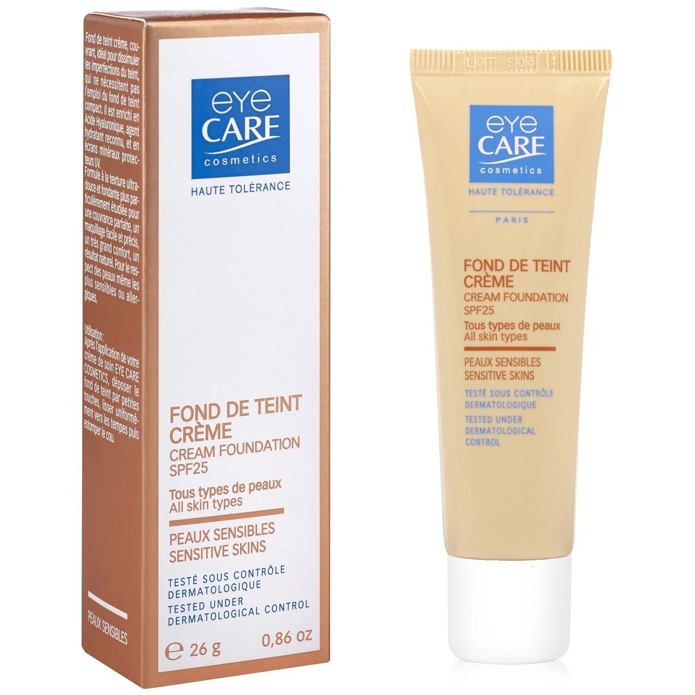 Тональная основа для лица Eye Care Beige SPF25 25 мл 2560₽