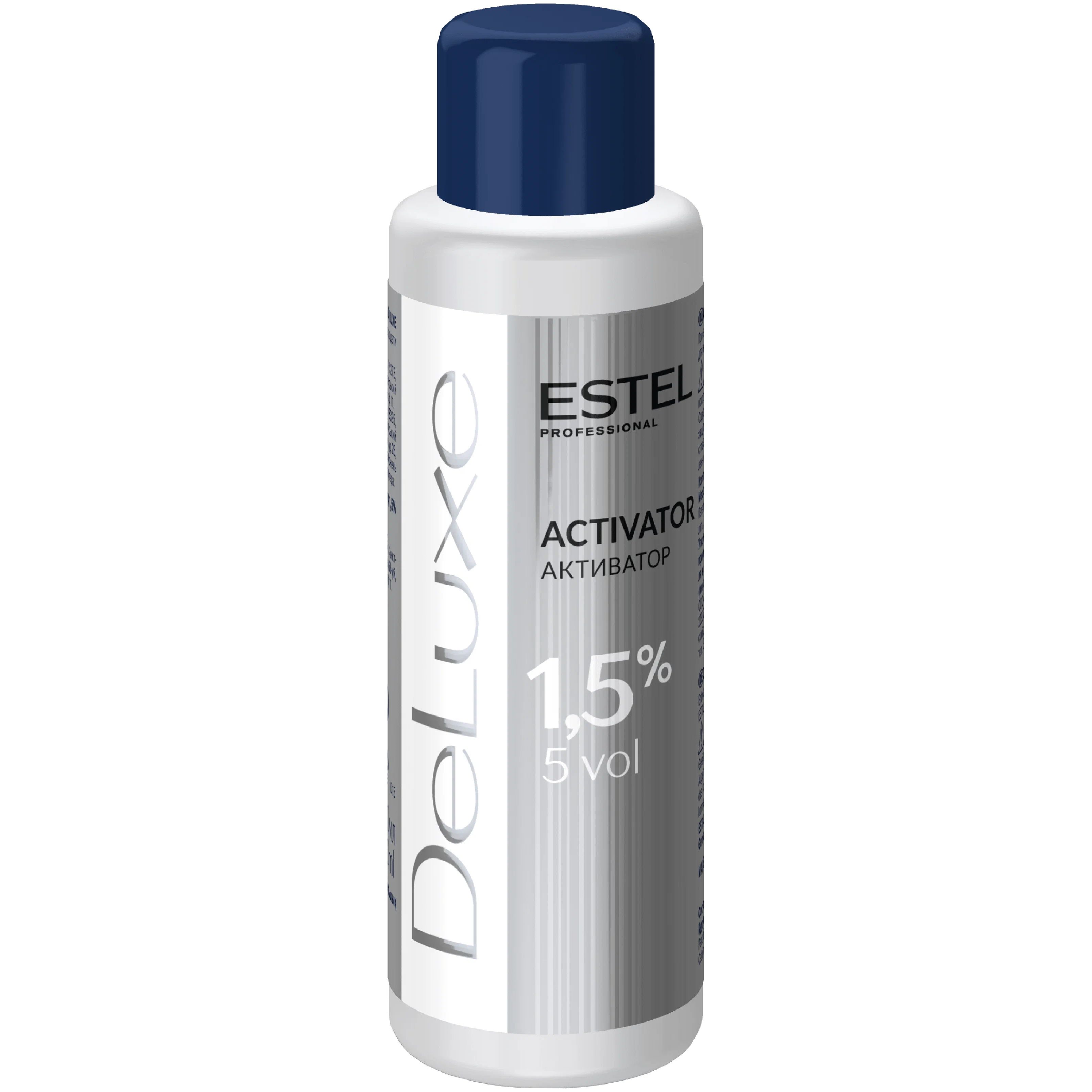 Проявитель Estel Professional De Luxe Activator 1,5% 60 мл проявитель estel professional stabilized oxidant 6% 500 мл
