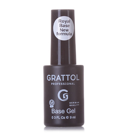 

База Grattol Rubber Base Royal 9 мл