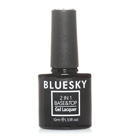 

База и топ Bluesky 2 в 1 Luxury Silver 10 мл