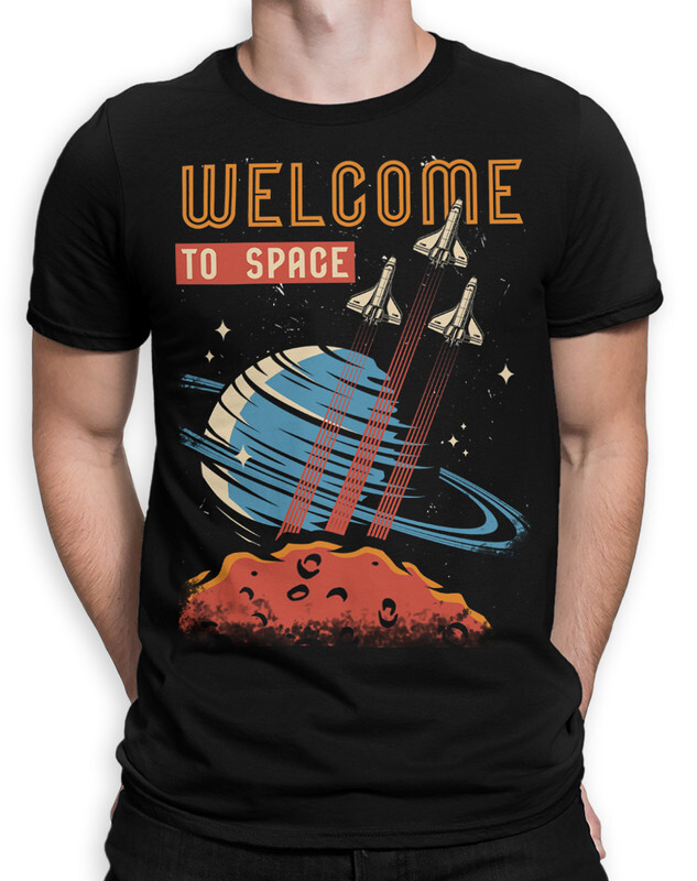 

Футболка мужская Dream Shirts Добро пожаловать в космос SPY-162547-2 черная XL, Черный, Добро пожаловать в космос SPY-162547-2