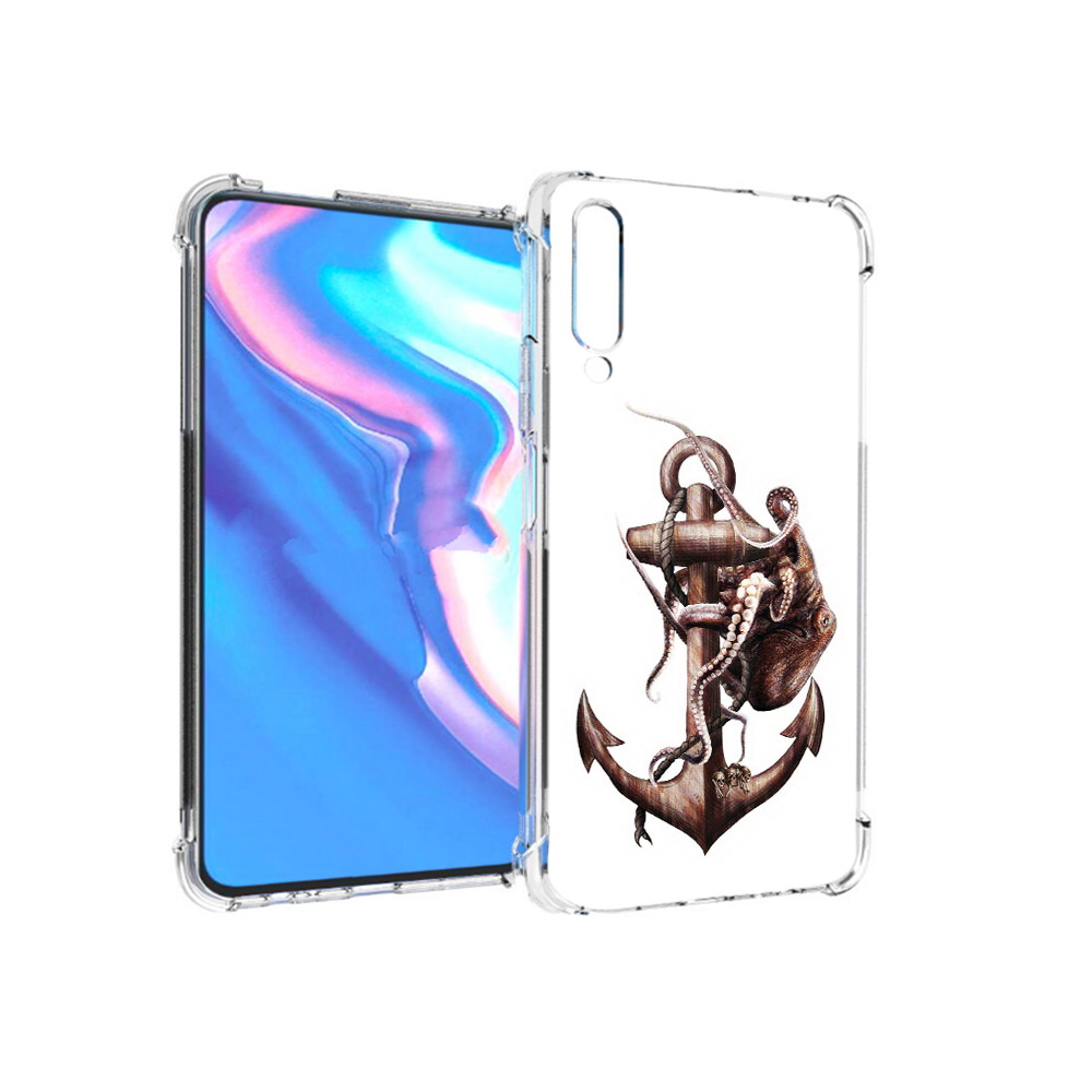 

Чехол MyPads Tocco для Honor 9X Pro ржавый якорь, Прозрачный, Tocco
