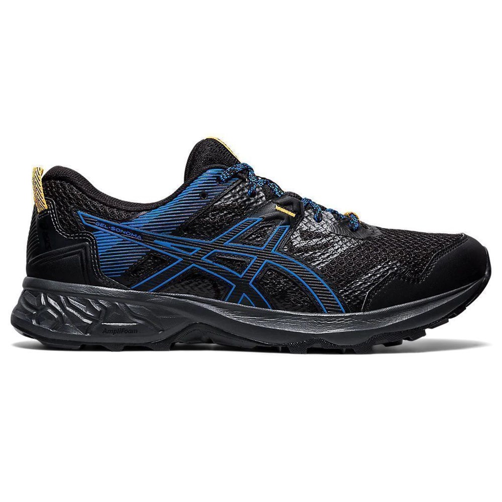 фото Кроссовки мужские asics sonoma 1011a661 черные 6.5 us