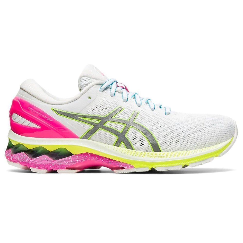 фото Кроссовки женские asics kayano 1012a761 белые 7 us