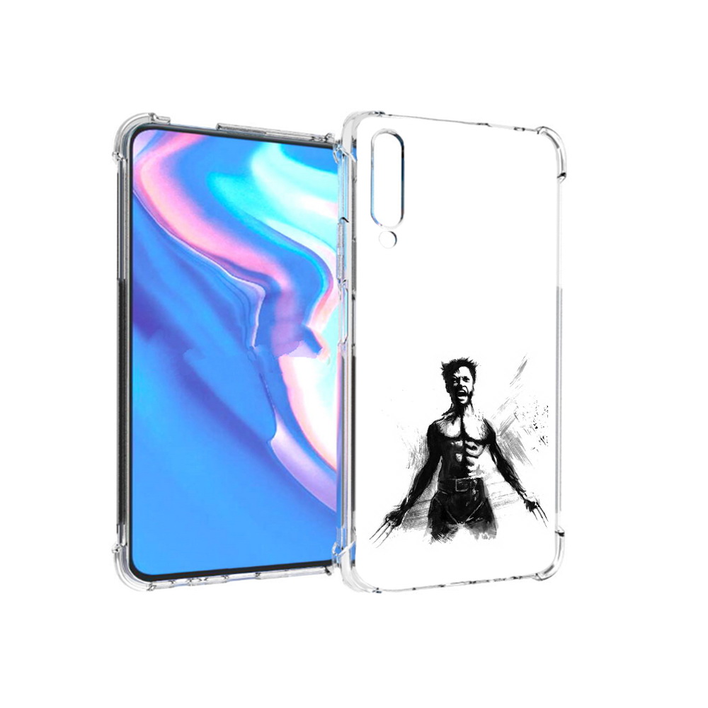 

Чехол MyPads Tocco для Honor 9X Pro росомаха, Прозрачный, Tocco