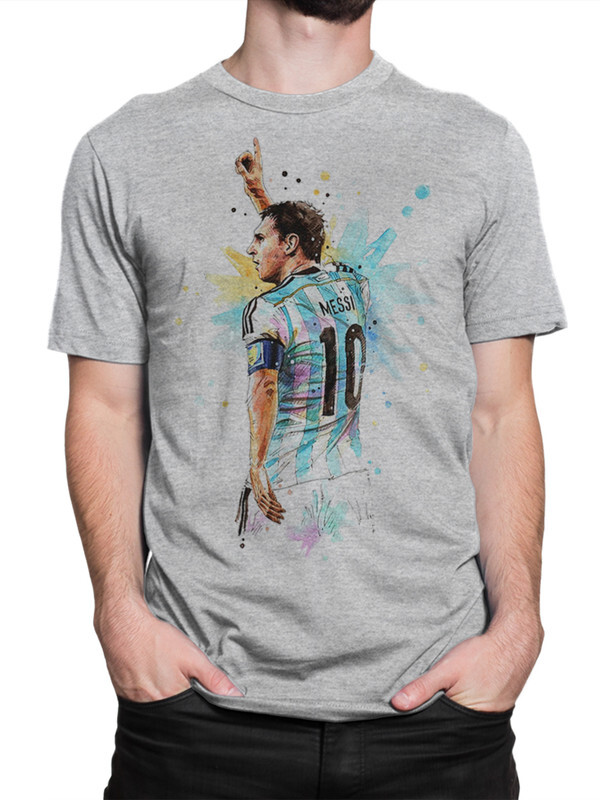 

Футболка мужская Dream Shirts Футболист Лионель Месси 2206-messi-2 серая 2XL, Серый, Футболист Лионель Месси 2206-messi-2