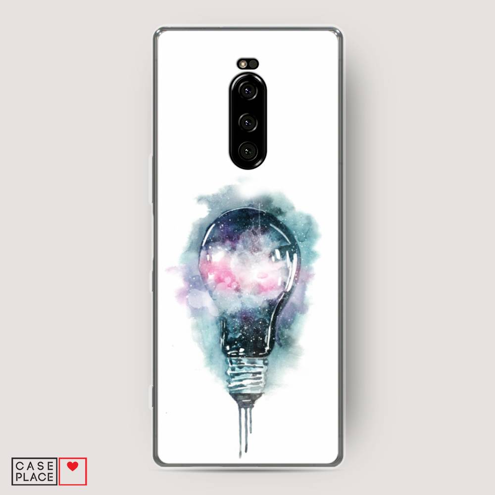 

Чехол на Sony Xperia 1 "Волшебная лампа", Белый;серый, 54250-4