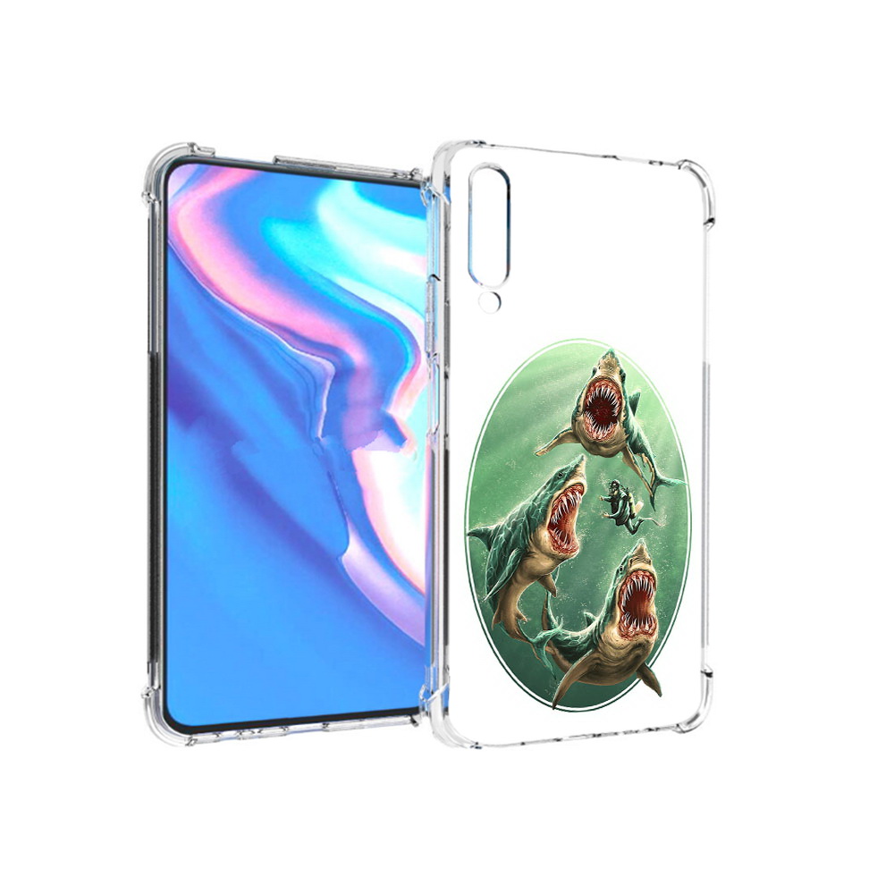 

Чехол MyPads Tocco для Honor 9X Pro синяя бездна, Прозрачный, Tocco