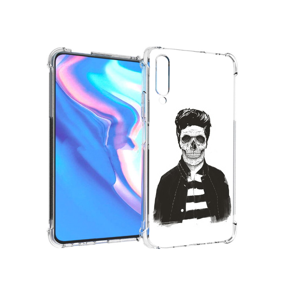 

Чехол MyPads Tocco для Honor 9X Pro скелет, Прозрачный, Tocco
