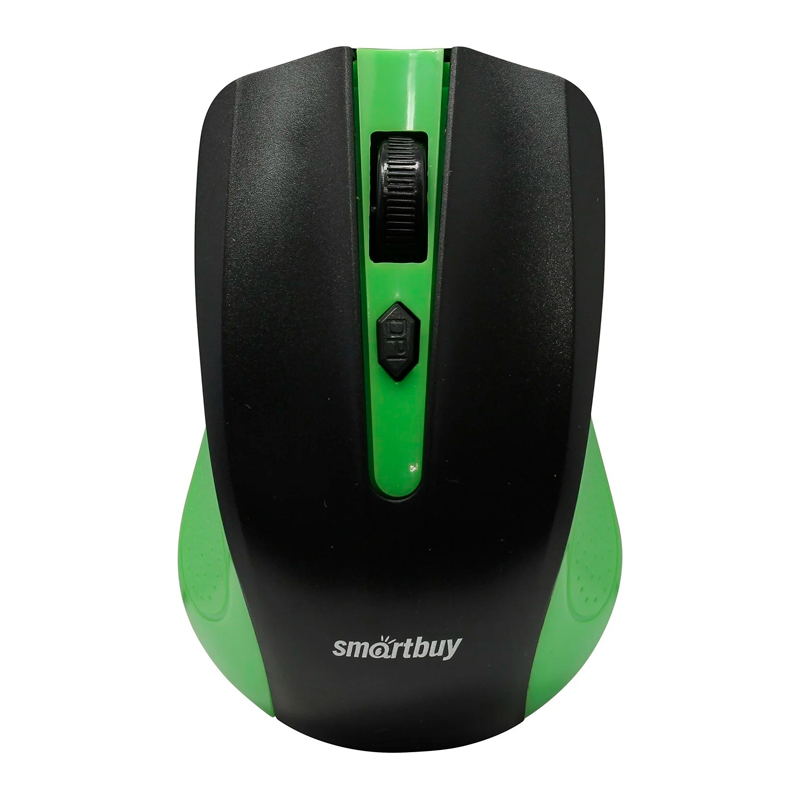 Беспроводная мышь SmartBuy ONE 352 Black/Green (SBM-352AG-GK)