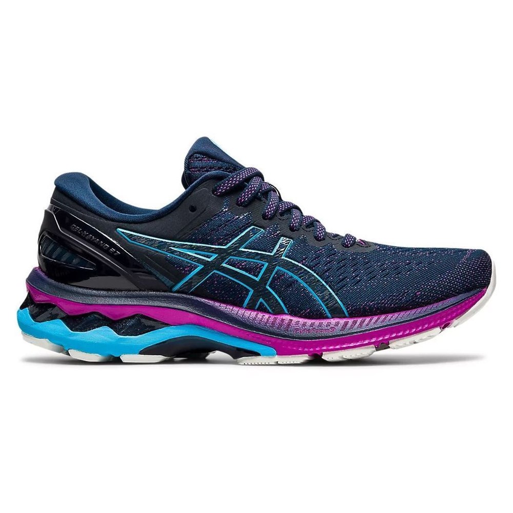 фото Кроссовки женские asics kayano 1012a649 синие 5.5 us