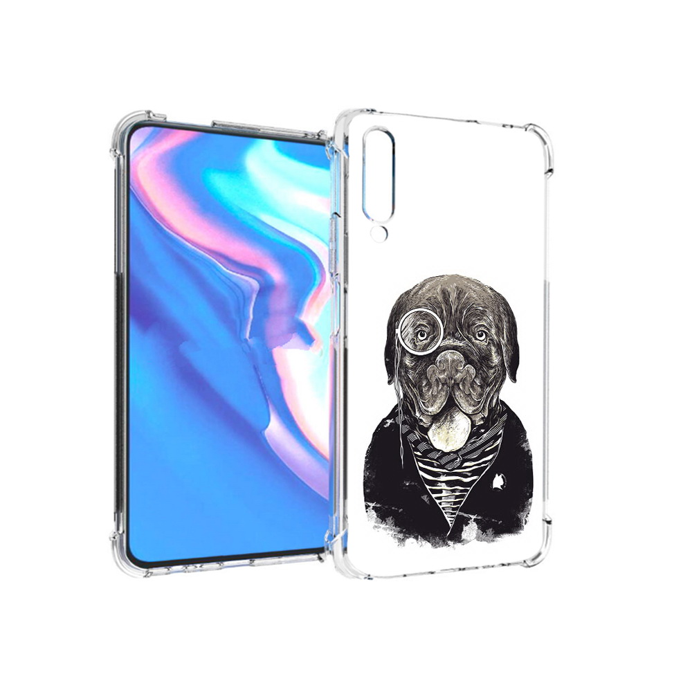 

Чехол MyPads Tocco для Honor 9X Pro солидный песик, Прозрачный, Tocco